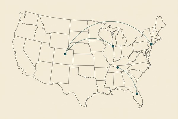 Multi-location healthcare operations